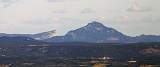  Pic St. Loup from Mont Liausson. Cropped from a 300mm zoom image. Pic St Loup is some 40 Kms distant.